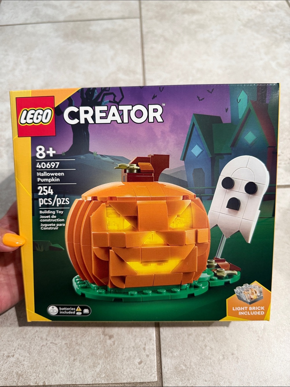 LEGO Creator Halloween Pumpkin 40697- NWT unopened